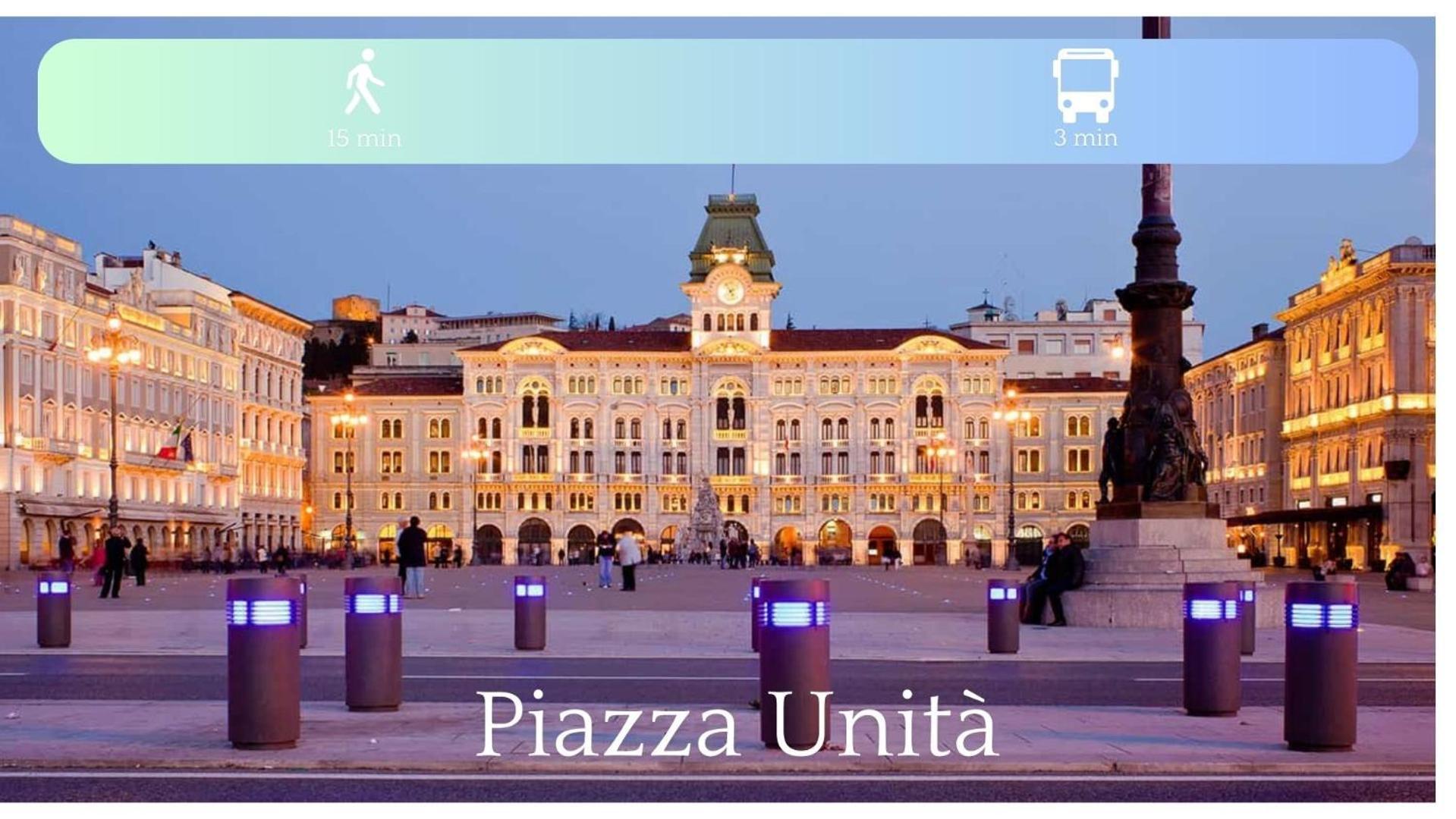 Jr Suite Premium - Terrace - Wi-Fi - Public Parking Trieste Esterno foto
