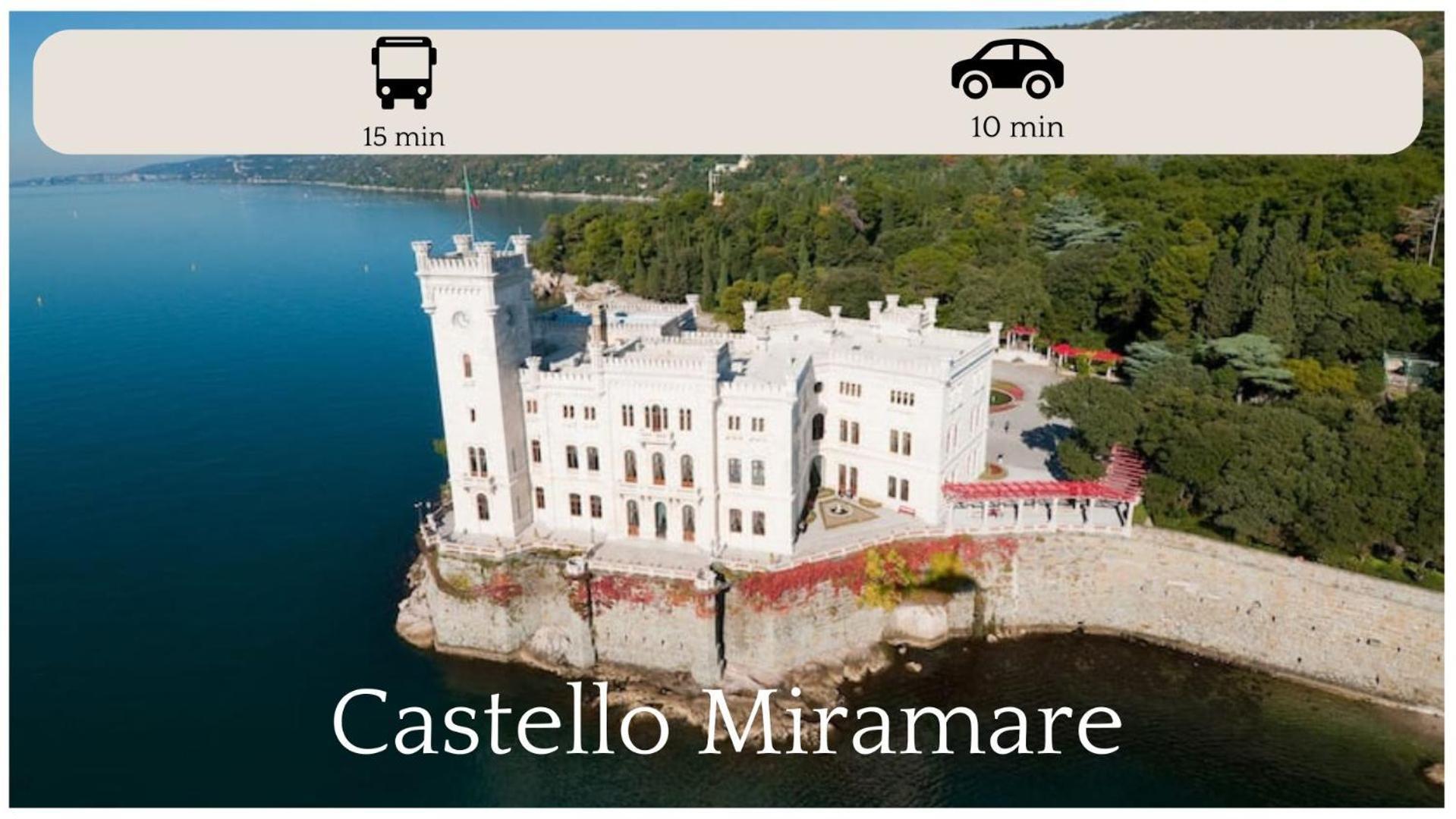 Jr Suite Premium - Terrace - Wi-Fi - Public Parking Trieste Esterno foto